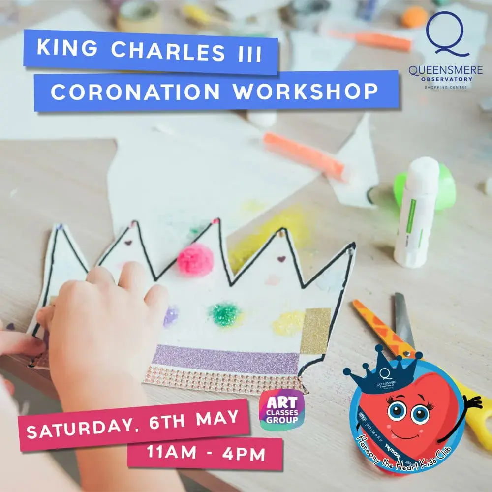 A poster with a child 's hand holding something.