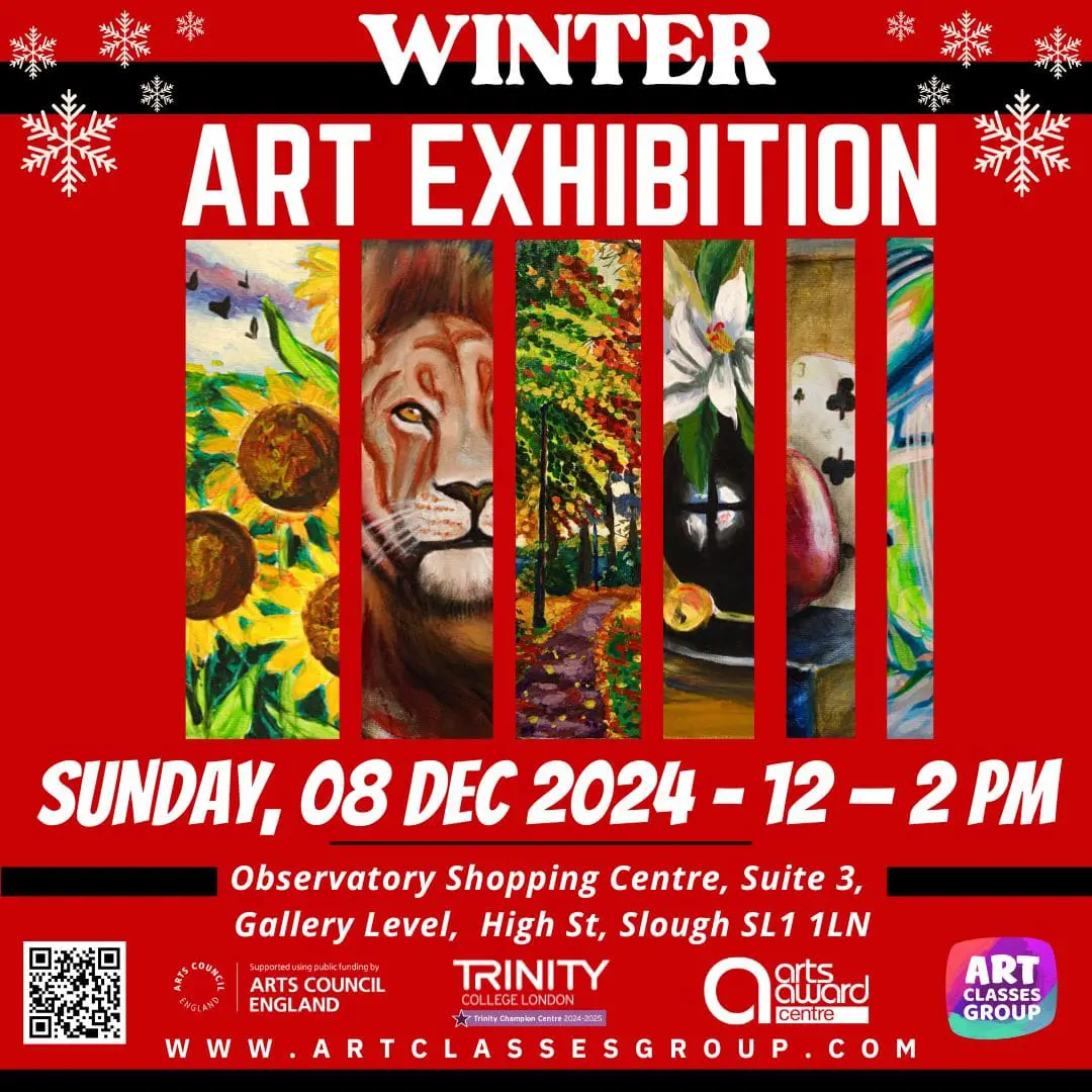 Winter art exhibition, Dec 8th, 2024.