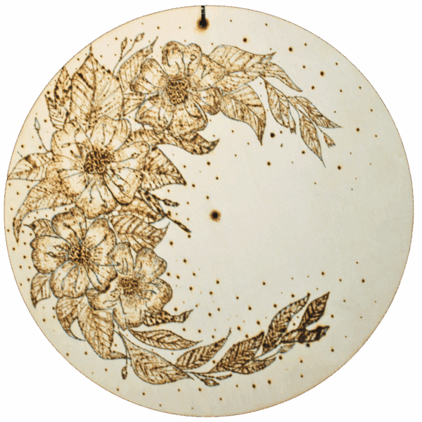 Simple Pyrography Flower Patterns Flower pyrography - Art Classes for Adults and Kids, Slough | Art ...