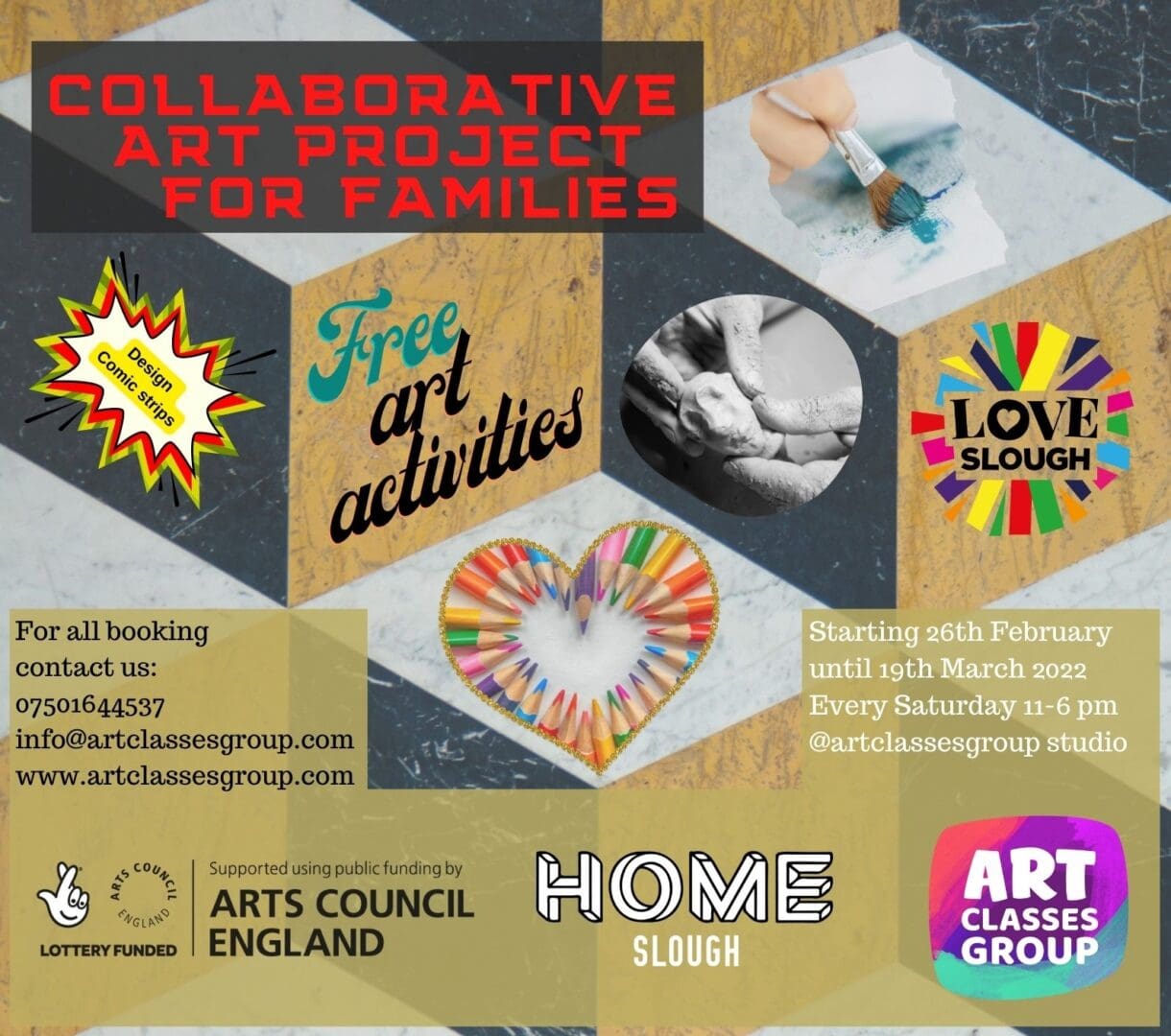 Copy of COLLABORATIVE ART PROJECT FOR FAMILIES